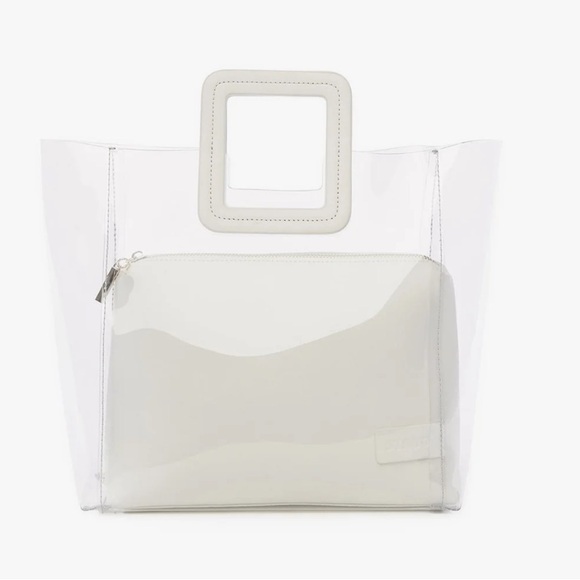 STAUD - Shirley Bag with White Leather Insert - Picture 10 of 10
